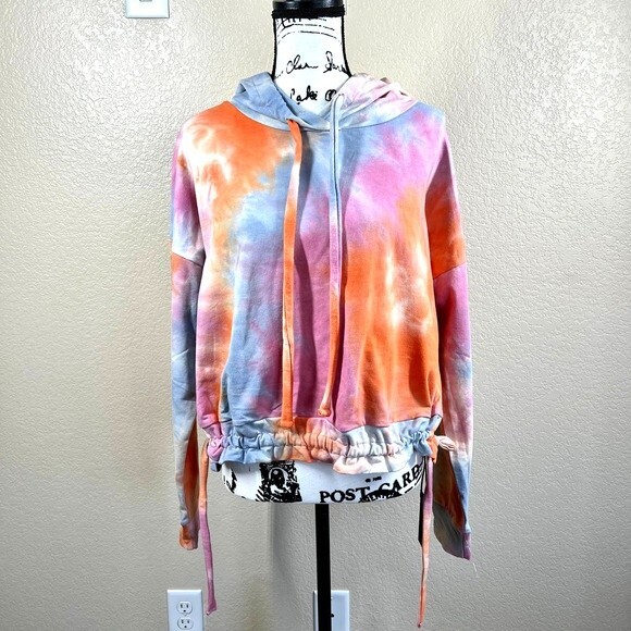 Blank NYC Pink sweater women sweet spot sweater long sleeve hoodie size M boho - Picture 6 of 12